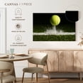 thumbnail image 5 of Elephant Stock Match Point Tennis Wall Art - Horizontal Canvas Wall Art - Living Room Wall Decor - Sports Canvas - Black And Green Decor - 12" x 8", 5 of 8