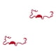 thumbnail image 1 of Wosthever Cubierta de nariz de punto Calentador a prueba de viento Protector nasal Deportes de invierno Rojo 2Conjunto, 1 of 6