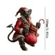 thumbnail image 3 of 10cm/4-in Holiday Prank Series Folklore Horror Christmas Tree Decorations With Rope Suitable For Christmas Party Decorations, 3 of 6