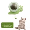thumbnail image 1 of Bola giratoria de hierba gatera para gatoslimpieza de dientesMolarjuguetes interactivos para mascotas (verde) Ndcxsfigh Para estrenar, 1 of 9