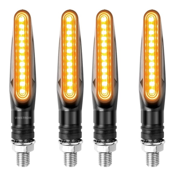 Kit 4 Piezas Faros Led Direccionales VIMI Para Motocicleta Luz Fija