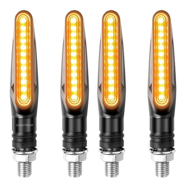 Kit 4 Piezas Faros Led Direccionales VIMI Para Motocicleta Luz Fija