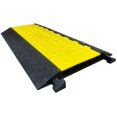 thumbnail image 1 of Electriduct CP-RPS-535 1.45 x 1.3 in. Extreme Rubber Cable Protectors, Yellow & Black, 1 of 1
