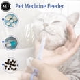 thumbnail image 4 of Seringue de Médecine pour Animaux, Distributeur de Pilules, Pistolet à Pilules, Capsule, Distributeur Poussoir, Aiguille d'Injection de Lait, Kit d'Alimentation pour Chien, Chat, Chiot, Rouge, 4 of 6