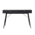 thumbnail image 4 of Escritorio Oficina Home Office Gamer 120x50cm Mundo In  Mesa Luxo Negro, 4 of 9