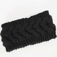 thumbnail image 1 of Diadema de invierno de lana tejida con cable para mujer, 1 of 5