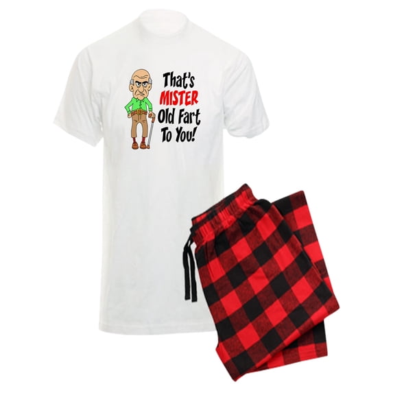 CafePress - That's Mister Old Fart To You - Men's Light Pajamas