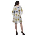 thumbnail image 4 of Moomaya Sorties de Plage Imprimées Femmes Grande Taille Robes d'Été pour Femmes Robe Courte, 4 of 6