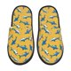 thumbnail image 1 of Fotbe Shark Print Pantuflas Peludas para Mujer con Estampado, Zapatillas de Peluche, Zapatos de Invierno para Casa, Uso Interior y Exterior-Medium, 1 of 8