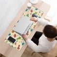 thumbnail image 3 of Long Mouse Pads for Desk,Colorful Cartoon Dinosaurs Geometric Desk Mats on Top Of Desks, Desk Mouse Pad Extra Large with 3mm Non-Slip Base and Stitched Edge for Gaming,Work,Home 31.5"x11.8", 3 of 5