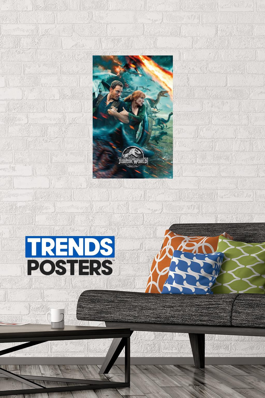 Jurassic World: Fallen Kingdom - One Sheet Wall Poster, 14.725" x 22.375"