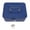 Blue, variant on BOKYAN Small Locking Cash Box Portable Double Layers Safe Metal Money Box for Home and Office Grey 8.27 inches / 21 cm
