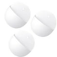 thumbnail image 4 of Raindrops 3 Pcs Pots for Plants Wall Hanging Flower Pot Hanging Planters 13.5x12cm White, 4 of 8