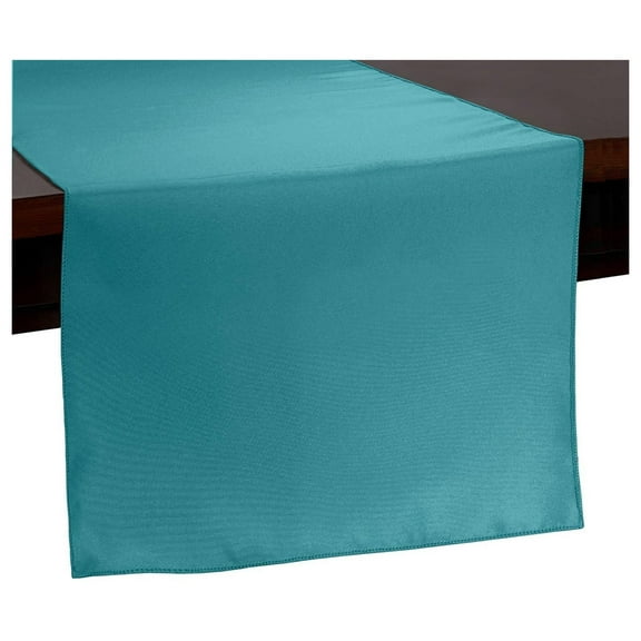 Table Runner Polyester 14 X 132 Inch by (Turquoise)