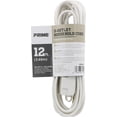 thumbnail image 5 of prime wire & cable ec660612 12-foot 16/2 spt-2 3-outlet indoor cord, white, 5 of 5