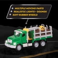thumbnail image 5 of DRIVEN by Battat – Micro Logging Truck – Toy Logging Truck with Lights, Sounds and Movable Parts, for Kids 4+, 5 of 5