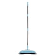 thumbnail image 1 of 2 in 1 Handheld Floor Sweeper, Stainless Steel 180 Degree Rotating Hand Push Floor Mopping Carpet Sweeping Cleaner for Hardwood Marble Tile Ceramic Scraps Paper, 1 of 7