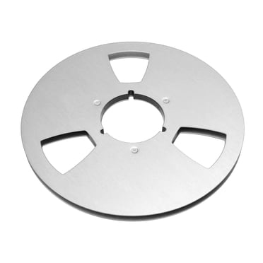 3 Hole NABs Reels 1/4 Inches 10.5 Inches Open Spools For Reels To Reels Player Restoration Projects