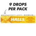 thumbnail image 3 of HALLS Relief Honey Lemon Cough Drops, 20 Packs, 3 of 3