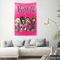 thumbnail image 2 of Bra-tz Wall Tapestry Poster for Bedroom Aesthetics Room Decor Flag Wall Hanging Dorm Living Room 60''x 40'', 2 of 9
