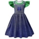 thumbnail image 2 of Vestido de princesa Peach para niños y niñas, traje de Carnaval de Halloween, 2 of 2