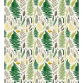 thumbnail image 3 of Ambesonne Woodland Duvet Cover Sets, Vintage Ferns Herbs Image, 2-Queen, Off White Multicolor, 3 of 7