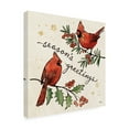 thumbnail image 2 of Trademark Fine Art 'Christmas Lovebirds X' Canvas Art by Janelle Penner, 2 of 4