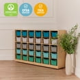 thumbnail image 6 of 30 Cubby Mobile Tray Cabinet and 30 Scoop Front Bins, 5x6, 6 of 9