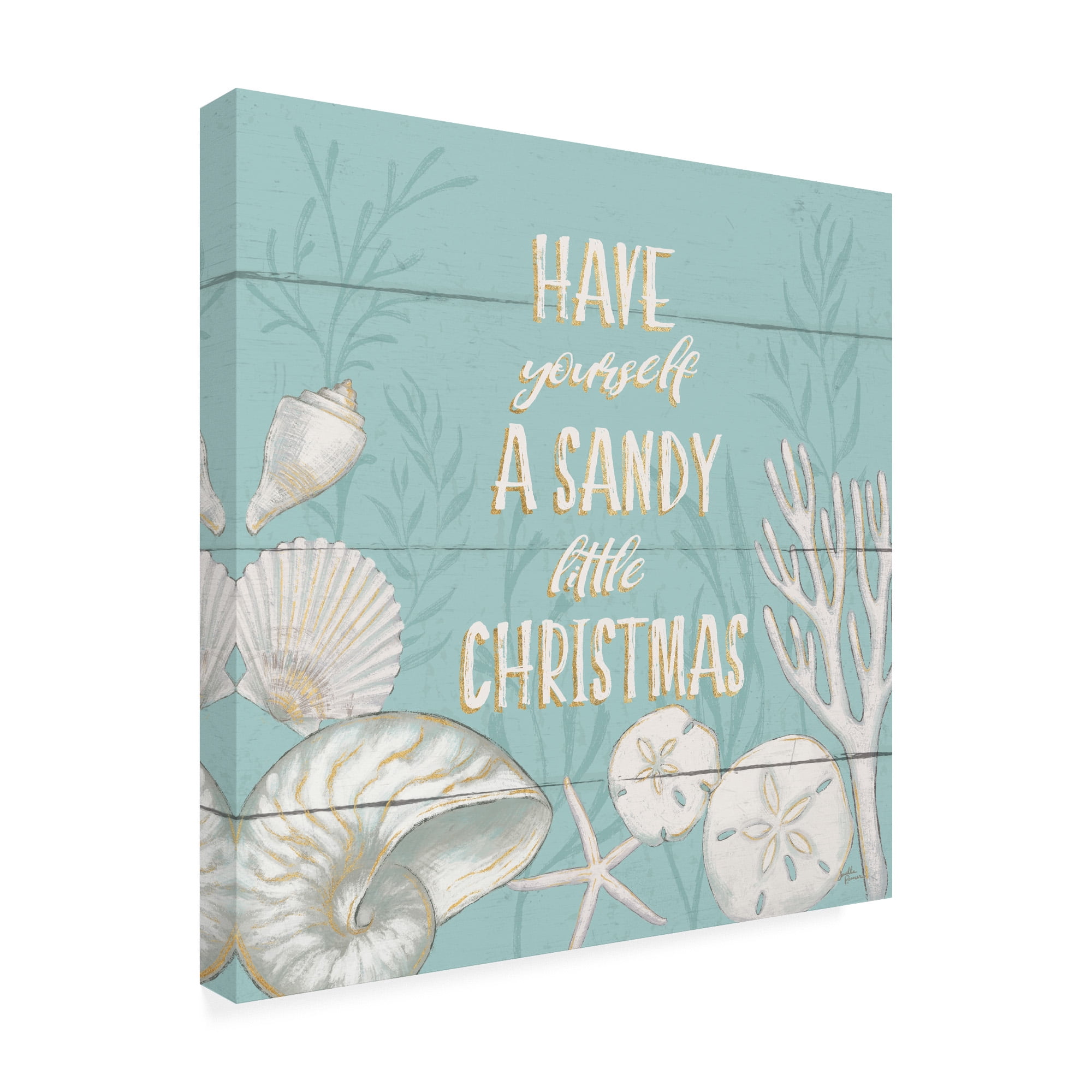 Trademark Fine Art 'Tranquil Morning III Christmas' Canvas Art by Janelle Penner
