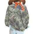 thumbnail image 6 of Womens Long Sleeve Shirts 2026 Fashion Country Camo Maple Graphic Shirt Casual Oversized Crewneck Pullover Tops, 6 of 9