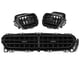 thumbnail image 1 of Rejilla de ventilación de salida de aire acondicionado de coche Bling Bling repuesto 96772870ZD 3 uds para Peugeot 301 2013+, 1 of 12
