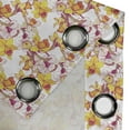 thumbnail image 5 of Ambesonne Floral Grommet Curtain, Flowers Spring Romance, 50" x 63", Multicolor, 5 of 6