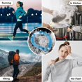 thumbnail image 3 of Jinsinto Neck Cooling Tube | Wearable Cooling Neck Wraps for Summer Heat I Hands Free Cold Pack | Reusable Neck Cooler (Blue), 3 of 4