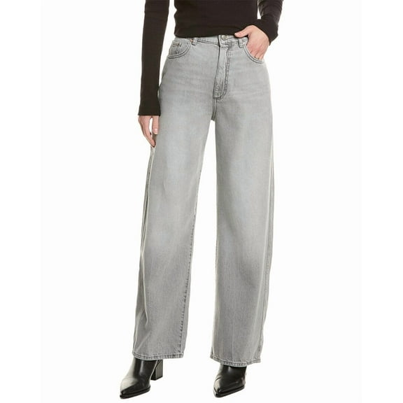 DL1961 womens Taylor Light Smoke Barrel Jean, 31, Gray