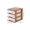 🔥 Coffee_New#10280, variant on Plastic Drawer Organizer | Storage Cabinet Drawer Rack Office Desk | Desktop Filing Box | Sturdy Layered Plastic Storage | Coffee Blue | 1 Pack | 17.5x13x15.5cm