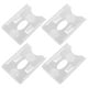 thumbnail image 4 of 4 Uds. Portatarjetas transparentes para coche, soporte de tarjeta de identificación de plástico, soportes para billetes de estacionamiento para parabrisas de coche, accesorios interiores de coche, 4 of 6