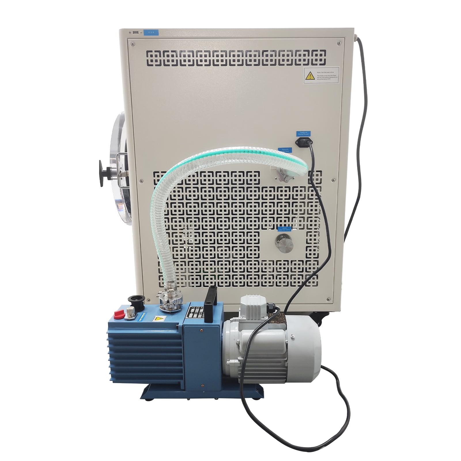 4-Layer -50-60℃ Freeze Dryer Machine Fruit Vegetable Vacuum Sublimation Experimental 1.1KW 110V