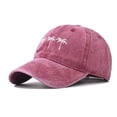 thumbnail image 4 of OIUUAK Snapback Summer Unisex Baseball Cap Low Profile Beach Hats for Women Ponytail Opening Breathable Womens Cap Baseball Caps for Women UV Protection Ladies Sun Hat, 4 of 5
