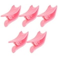thumbnail image 1 of Raindrops 5Pcs Convenient Pink Eyelash Tweezer for Makeup Use Lightweight Compact, 1 of 6