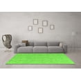 thumbnail image 3 of Ahgly Company Indoor Rectangle Abstract Green Modern Area Rugs, 5' x 8', 3 of 4