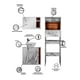 thumbnail image 5 of Combo Gabinete De Baño CALI Con Sobre WC Y Botiquín., 5 of 6