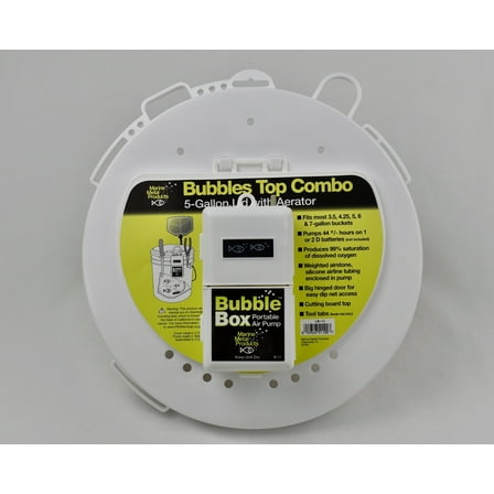 Marine Metal Products Bubbles Top Combo Aerator & Lid