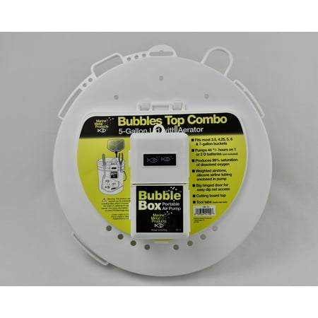 Marine Metal Products Bubbles Top Combo Aerator & Lid