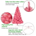 Ktaxon Full 6FT Pink Christmas Tree, Artificial Xmas Tree with 1600
