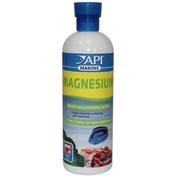 API Marine Magnesium Raises Magnesium Levels in Reef Aquariums [Aquarium Water Conditioners, Aquarium Supplies] 48 oz (3 x 16 oz)