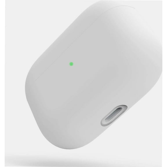 Upgrade AirPods Pro Case [Supprts Mag-Safe Charging] [Seperating Case Design] Shock-Proof Soft Silicone Cover for Airpods Pro Charging Case (White)