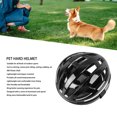 thumbnail image 4 of Dog Helmet For Small Dogs, Pet Motorcycle Helmet Hat With Ear Holes Adjustable Belt  Hat For Puppy Riding, 4 of 8