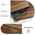 thumbnail image 6 of Large Area Rugs for Living Room Bedroom, Brown Western 6'x9' Rug Washable Carpet Runner Indoor Outdoor, Vintage Farmhouse Wood Barn Door Non Slip Floor Mats Rug for Kitchen, Playroom, 6 of 8