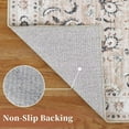 thumbnail image 2 of Garvee 9x12 Large Area Rug for Living Room Vintage Persian Area Rug Floral Distressed Area Rug Washable Rug Non-Slip Low Pile Rug for Bedroom, Pink, 2 of 5