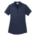 thumbnail image 5 of Yellow Rooster Women's Diamond Jacquard Polyester Polo True Navy 4XL, 5 of 6
